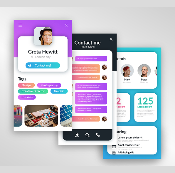 UX/UI Designing
